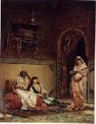 Arab or Arabic people and life. Orientalism oil paintings 23, unknow artist